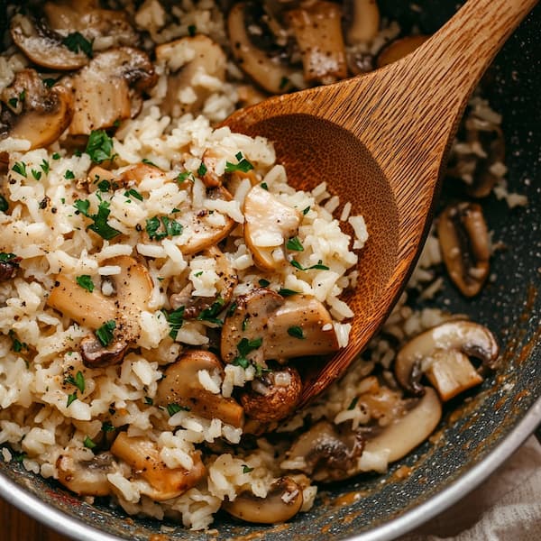 Freeze Dried Mushroom Rice
